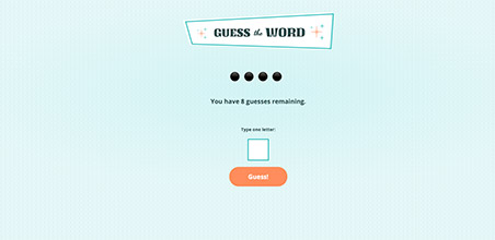Guess the Word Game